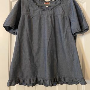 Women’s Mossimo Brand Gray Blouse XXL